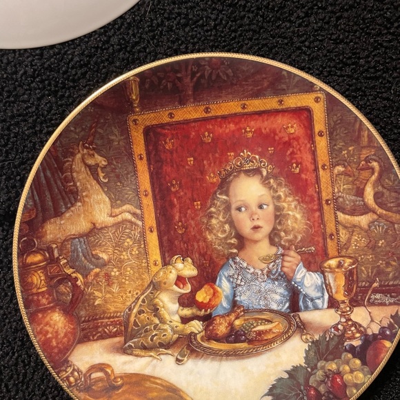 Edwin M. Knowles “Classic Fairy Tales” series collectible china plates - Picture 14 of 16